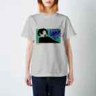 御門台(.,.)の俺の眼鏡　いろち スタンダードTシャツ