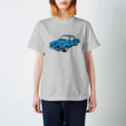 サイトウケイの青色の乗りたい車 スタンダードTシャツ