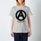 KNOCKOUTJROCKのノックアウト Anarchy mark スタンダードTシャツ
