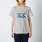 310ncoのPUMP TRACK BMX Blue スタンダードTシャツ