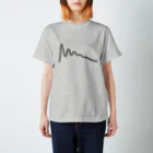 gizm0x_our_favorite_shopの303_wave_gray_TP_C Regular Fit T-Shirt