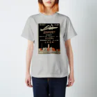 YS VINTAGE WORKSのソ連（ソビエト）　飛行機　黒 Regular Fit T-Shirt