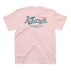 KjettersのBASIC-ターコイズ スタンダードTシャツの裏面