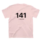 qi the shopのnumber 141 スタンダードTシャツの裏面