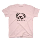 MOTCHY's WORLDのムムちゃんです！(黒) スタンダードTシャツ