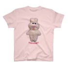 むにゅのおはなピンクのプクプク Regular Fit T-Shirt