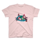 futaba_npoのネコ泥だらけ Regular Fit T-Shirt
