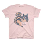 Lichtmuhleのくすみカラーのシマリス01 スタンダードTシャツ