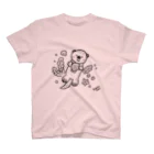 イラストレーター森さやかのラッコちゃんグッズ スタンダードTシャツ