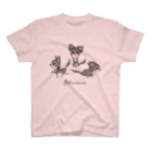 nori's monochroのチワワのボイちゃん スタンダードTシャツ