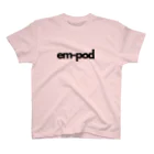 em-pod official Storeのem-pod オフィシャルグッズ スタンダードTシャツ