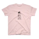 徳宮なっつのKARATE GIRL_透明 スタンダードTシャツ