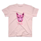 狐のお絵描きの店の恋狐のお面 Regular Fit T-Shirt