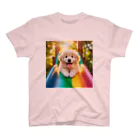 jumping坊主の犬の喜び Regular Fit T-Shirt