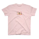 エレファント先生と虹色こどもたちのエレファントせんせいとおうたあそび Regular Fit T-Shirt