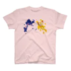 Aki Kuboki ONLINE SHOPの出逢う蝶々 スタンダードTシャツ