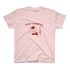 やたにまみこのema-emama『ぷくぷくリス ロゴT』 スタンダードTシャツ