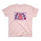 めんだこうさぎ星人のめんだこうさぎ 色ちがい スタンダードTシャツ