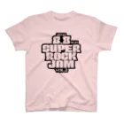 SUPER ROCK JAM Shopのフロントロゴのみ スタンダードTシャツ