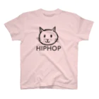 autorockwearのHIPHOP猫 スタンダードTシャツ