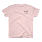 YAYA House  🐻くまのオマエ🐻のくまのオマエ　（ノーマル） スタンダードTシャツ