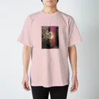 asami　otomoの薔薇とラーメン（点灯） Regular Fit T-Shirt