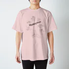 deepsterのミステリームーヴ（淡色） スタンダードTシャツ