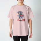 obosa_DENS/SABEAR_shop ＠SUZURIのシュナガール_骨クッション_ウェア Regular Fit T-Shirt