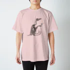 マツザキユキのおすわり骨ちゃん Regular Fit T-Shirt