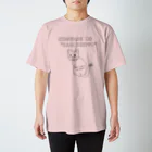 ぺんぎん24の幸せの鍵しっぽネコ(グレー) Regular Fit T-Shirt