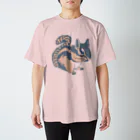 Lichtmuhleのくすみカラーのシマリス01 スタンダードTシャツ