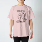 itsuto-こねこしょうしょうめんへらの「いってらっしゃい」 スタンダードTシャツ