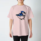 Cody the LovebirdのChubby Bird アオカケス　ブルージェイ スタンダードTシャツ