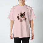 NinjaSamurai shopのNinjaSamurai cuteシリーズ スタンダードTシャツ