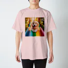 jumping坊主の犬の喜び Regular Fit T-Shirt