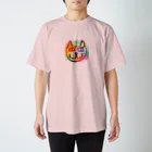 猫に恩返しのサクラドロップ Regular Fit T-Shirt