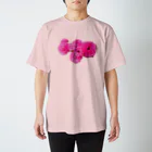 ☆ららくらら☆のラナンキュラス・ピンク① Regular Fit T-Shirt