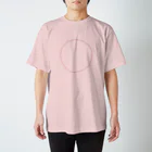 袴田章子／Shoko HakamadaのMARU-ピンク Regular Fit T-Shirt