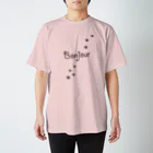  アートフラワーエマの肉球とボンジュール Regular Fit T-Shirt