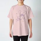 iinioiの宇宙文鳥 Regular Fit T-Shirt