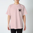 こやぎのみせのこやぎ　モノクロ スタンダードTシャツ