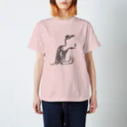 マツザキユキのおすわり骨ちゃん Regular Fit T-Shirt