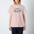 NEKONOKOのネコノコキャラ レトロバージョン Regular Fit T-Shirt