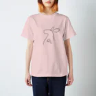 ゆるい動物のTシャツ屋さんのカンガルー Regular Fit T-Shirt