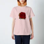 お花の双葉のレッドカーネーション Regular Fit T-Shirt