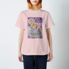 ほしまろずのユニコーンと少女 Regular Fit T-Shirt