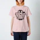 SUPER ROCK JAM Shopのフロントロゴのみ スタンダードTシャツ