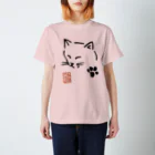 ねこ・ねこのねこ Regular Fit T-Shirt