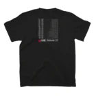 巴波重工 | UZUMA HEAVY INDUSTRIES Official Goods ShopのThe Chronicle of UHI 2008-2022 スタンダードTシャツの裏面