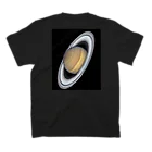 変に極楽exoticのおっす！オラ土星！宜しくな！ スタンダードTシャツの裏面